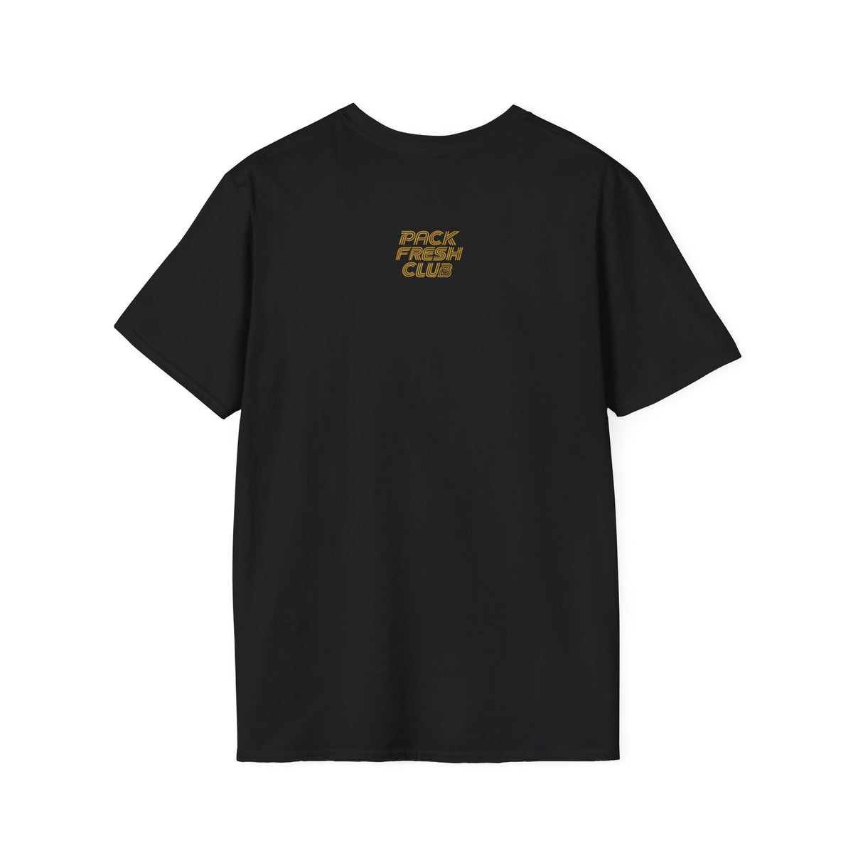 Rip Responsibly T-shirt in Black, back flat view